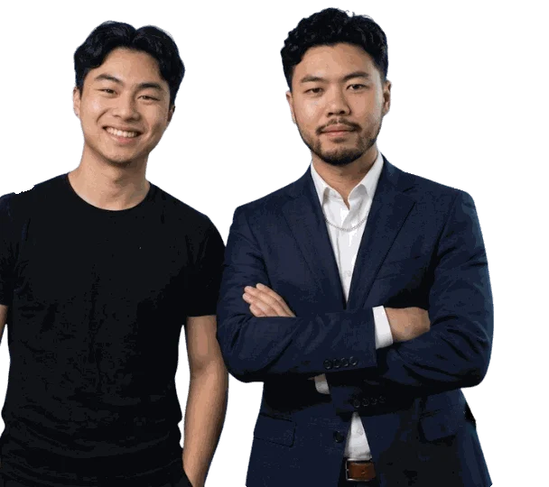 Sam and Alan, co-founders of Scale Theory